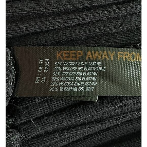 Free People Movement Blissed Out Wide Leg Pants Black Women’s Large - Picture 14 of 15